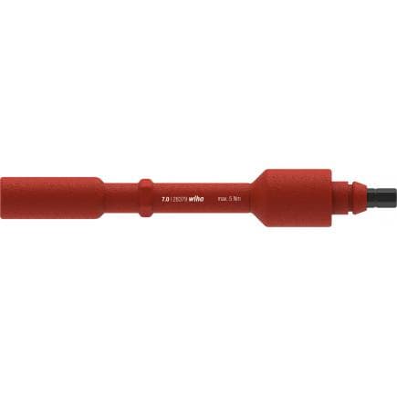 WIHA 38925 - Lame de rechange électrique 1000V hexagonale pour tournevis dynamométrique électrique avec manche en T