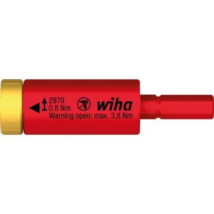 WIHA 41341 - Adaptateur dynamométrique électrique easyTorque 1000V pour support slimBit et slimVario® sous blister