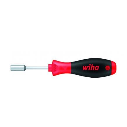 WIHA 01076 - Tournevis SoftFinish® à douile hexagonale avec lame ronde courte