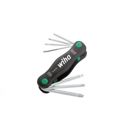 WIHA 25128 - Jeu de clés Allen Mulitool PocketStar TORX® Tamper Resistant (avec trou) (7 pcs.)