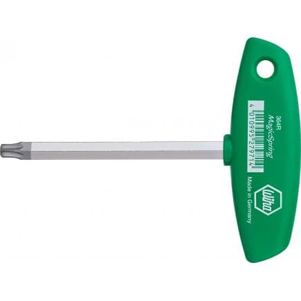 WIHA 27964 - Clé Allen à manche en T TORX® MagicSpring® chrome mat