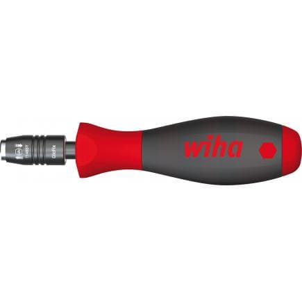 WIHA 40331 - Tournevis avec porte-embout SoftFinish® CentroFix verrouillable mécaniquement 1/4"