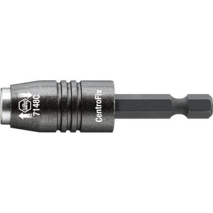 WIHA 32477 - Porte-embout CentroFix Super Slim verrouillable mécaniquement 1/4"
