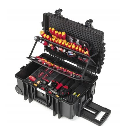 WIHA 42069 - Jeu d'outils d'électricien Competence XXL II assortis 1000V en coffret (116 pcs.)