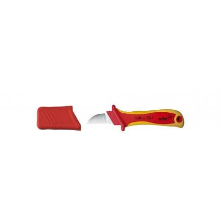 WIHA 38798 - Couteau à dénuder droit 200 mm sous blister
