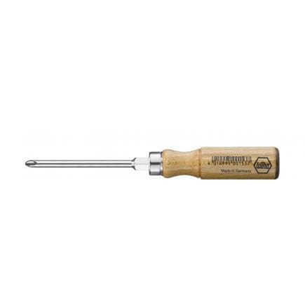 WIHA 00057 - Tournevis avec manche en bois pour vis Phillips