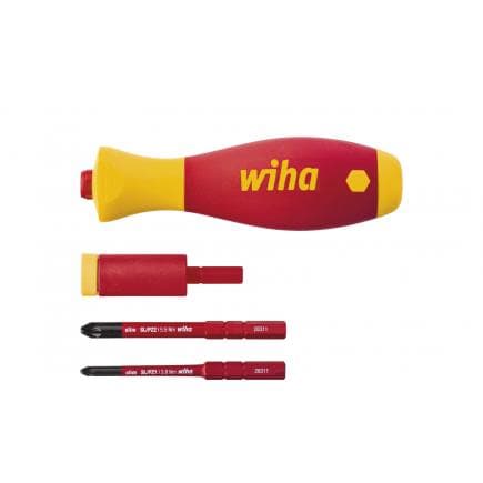 WIHA 41476 - Jeu d'adaptateurs de couple électrique EasyTorque 1000V (4 pcs.)