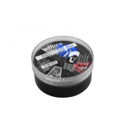 WIHA 43907 - Embouts jumelés avec jeu de colliers en plastique (200 pcs.)